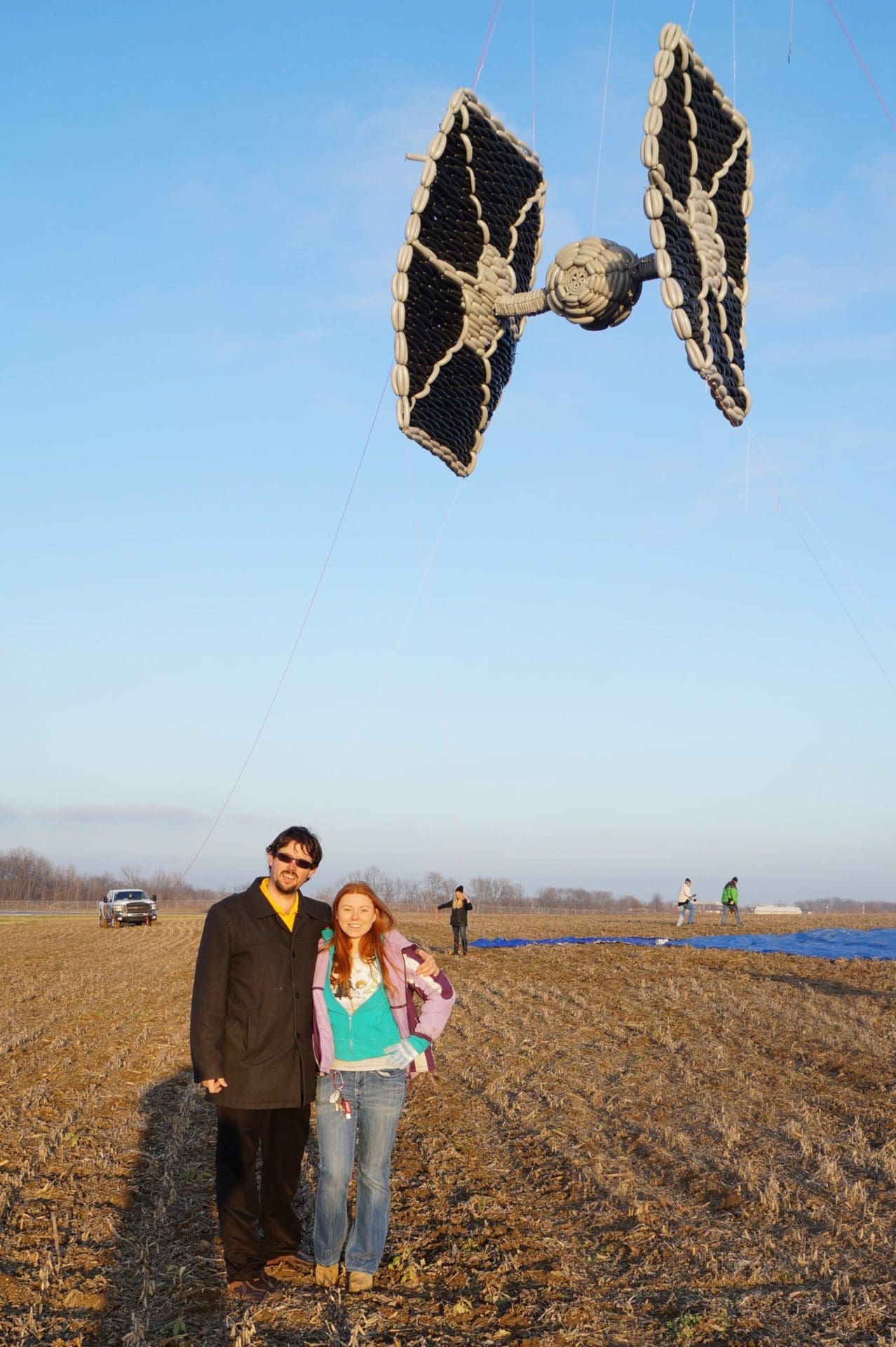 large star wars balloon sculpture